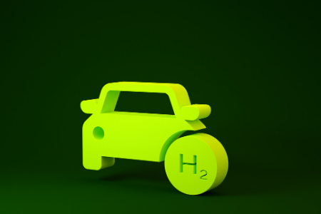 Symbol Wasserstoffauto